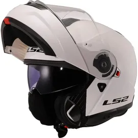 LS2 FF908 Strobe II Gloss White, L