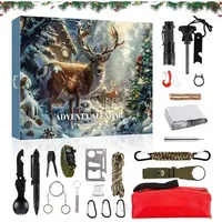 Adventskalender Survival Kit 24 Tools Geschenk Männer A