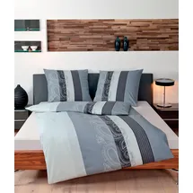 JANINE Davos 6456 silber 135 x 220 cm + 80 x 80 cm