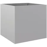vidaXL Pflanzkübel 49 x 47 x 46 cm Silber