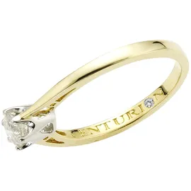 Diamonds by Ellen K. Gold 585 zweifarbig mit Diamant 0,25ct.