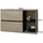 ML-Design Waschbeckenunterschrank hängend 2 Schubladen 100 x 60 x 45,5 cm Braun/Schwarz