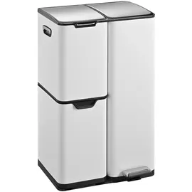 Kitchen Move Treteimer 60 l Weiß