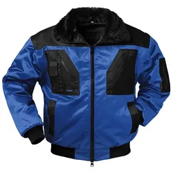 NORWAY Pilotjacke MOLDE - royal;schwarz - M