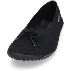 Ballerina, Barfußschuh, Slipper, Sneaker mit flexibler Laufsohle, Gr. 42, schwarz, , 16464457-42