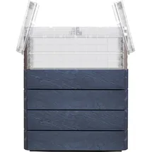 GARANTIA Hochbeet Ergo Quadro TurboPlus M 85 Stone