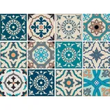 OTTO home Fliesenaufkleber Ornamente 12 Sticker selbstklebend 15cm x 15cm
