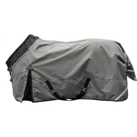 HKM Liberty Weidedecke Grau/Schwarz 115