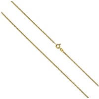VIVANCE Collierkettchen 585/- Gelbgold glanz 50 cm gelb