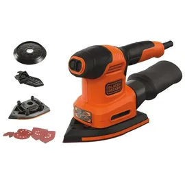Black & Decker BEW200-QS 4-in-1 Multischleifer ohne Akku + Zubehör