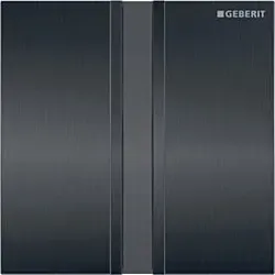 Geberit Infrarot-Urinal-Steuerung Typ 50  116026QD1 Netz, elektronische Spülung, gebürstet / schwarzchrom
