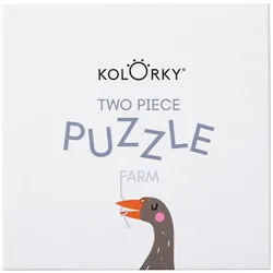 Kolorky Puzzle Two Piece Farm Puzzle 10 St.