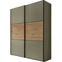 STAUD Schwebetürenschrank Includo 167 x 222 x 68 cm Grün