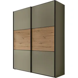 STAUD Schwebetürenschrank Includo 167 x 222 x 68 cm Grün