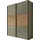 STAUD Schwebetürenschrank Includo 167 x 222 x 68 cm Grün