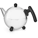 Bredemeijer Teekanne Bella Ronde 0,75l Edelstahl / schwarz 1303Z