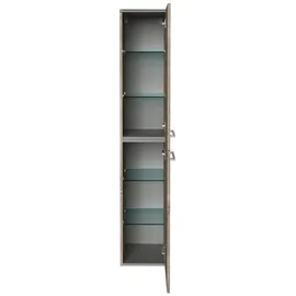 Fackelmann B.style Hochschrank 30 x 162 x 31,6 cm Nature Oak Holz
