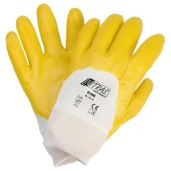 AS Arbeitsschutz Arbeitshandschuhe | 12 Paar Nitras Nitrilhandschuhe | Gr. 10