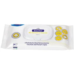 HARTMANN Desinfektionstücher Bacillol® 30 Sensitive Tissue 1-lagig weiß, 24 Tücher