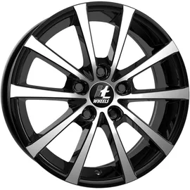 itWHEELS Alice 7,0 x 17 5 x 108 ET45 Schwarz Poliert