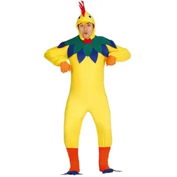 Crazy Chicken Hahn Kostüm für Herren - L