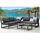 barths Rhodos Loungegruppe anthrazit