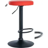 CLP Barhocker Ponte Kunstleder-bezug rot/schwarz