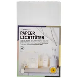 Magni Lichtertüten Papier 5 Stück 24,5 x 14 x 8,5 cm
