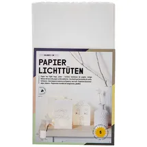Magni Lichtertüten Papier 5 Stück 24,5 x 14 x 8,5 cm