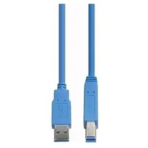 E+P Elektrik USB-A auf USB-B 1,5 m Blau