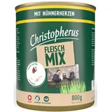 Allco Christopherus Fleischmix mit Hühnerherzen 6 x 800 g
