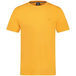 Kurzarmshirt, mit Logostickerei auf der Brust, Gr. XL, mango, , 46082441-XL