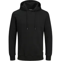 JACK & JONES Basic Kapuzenpullover Black / Regular Fit S