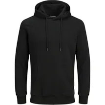 JACK & JONES Basic Kapuzenpullover Black / Regular Fit S