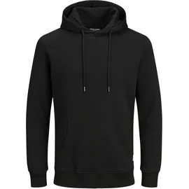 JACK & JONES Basic Kapuzenpullover Black / Regular Fit S