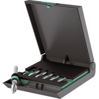 WERA Gewindebohrer-Bits Satz in stabiler Box, 7-teilig