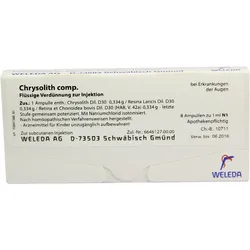 WELEDA CHRYSOLITH comp.Ampullen