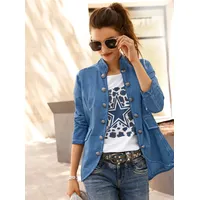 Inspirationen WITT WEIDEN Sweatjacke in jeansblau | Gr.: 44