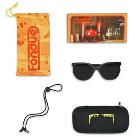Pit Viper The Fondue Polarized Sonnenbrille (Größe ONE SIZE, schwarz)