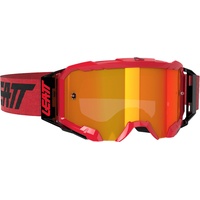 Leatt Velocity 5.5 Iriz-Maske – Rot – Rote Linse 28 %