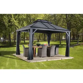 Sojag Gazebo Mykonos 2,99 x 2,92 m anthrazit