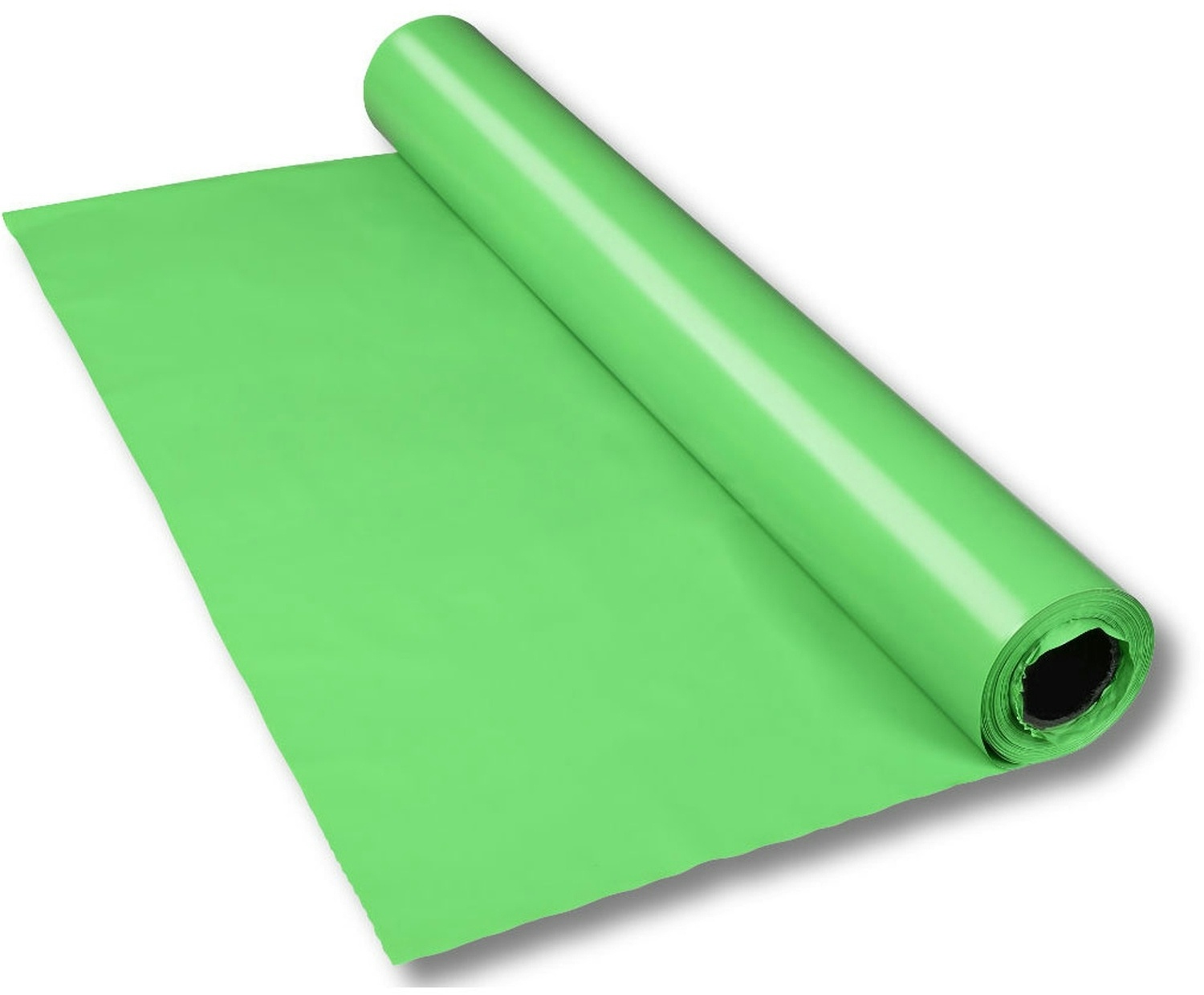 1x LDPE-Folie Dekofolie Tischdecke grün opak 2300mm x 50m 100my