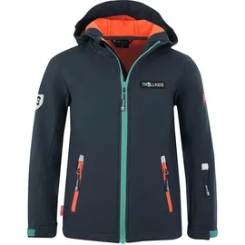 TROLLKIDS Softshelljacke Oslofjord in Petrol - 164