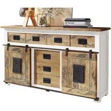 'massivart' Sideboard 150 cm Weiß