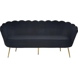 SalesFever Muschel-Sofa 3-Sitzer »Clam«, extravagantes Muscheldesign, Breite 180 cm