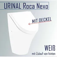Roca Nexo Urinal Zulauf hinten B: 31 H: 49 T: 28 cm mit Deckel A35364K000