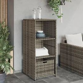 vidaXL Gartenbox 50 x 55 x 115 cm Grau