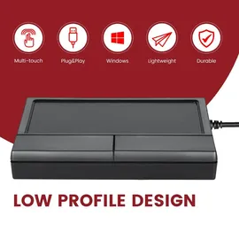 Perixx PERIPAD-504 Touchpad schwarz 2 Tasten Touchscreen