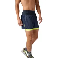 Brooks Herren High Point 5" 2-in-1 Short 2.0 blau