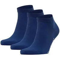 Falke Sneakersocken 3er Pack Royalblau 41-42